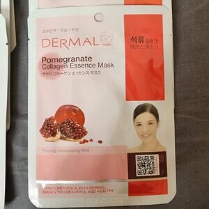 DERMAL Collagen Essence Mask, 15 sheets, Mixed scents